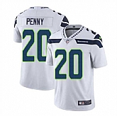 Nike Men & Women & Youth Seattle Seahawks #20 Rashaad Penny White Vapor Untouchable Limited Stitched Jersey,baseball caps,new era cap wholesale,wholesale hats
